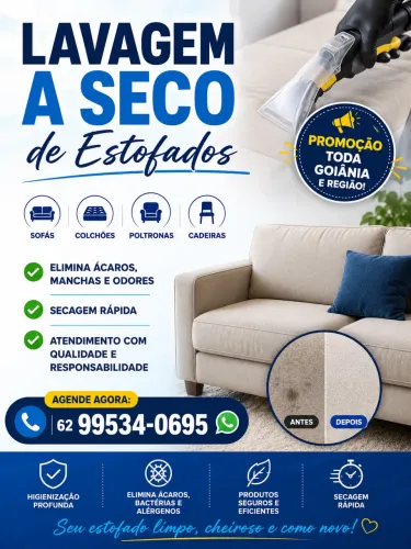 Higienização de estofados 