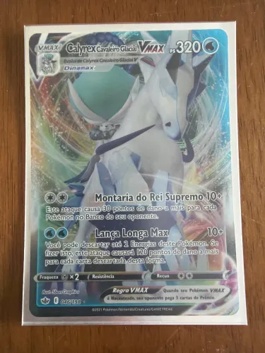 Carta Pokémon calyrex Vmax (046/198)
