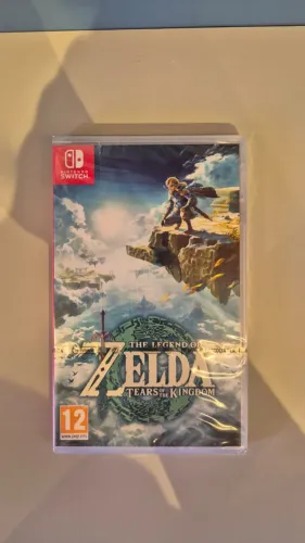 Jogo Zelda Tears of the Kingdom Mídia Física LACRADO