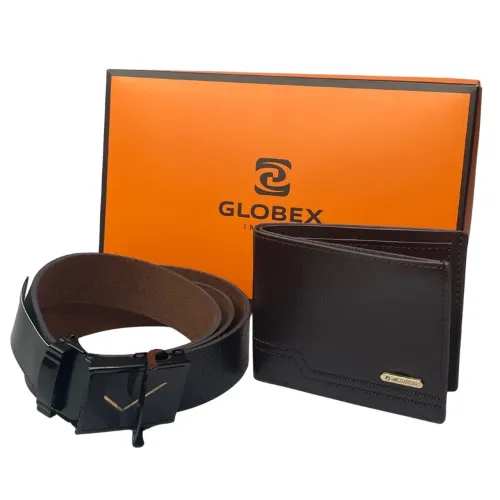 Carteira masculina cinto masculino Kit carteira + cinto