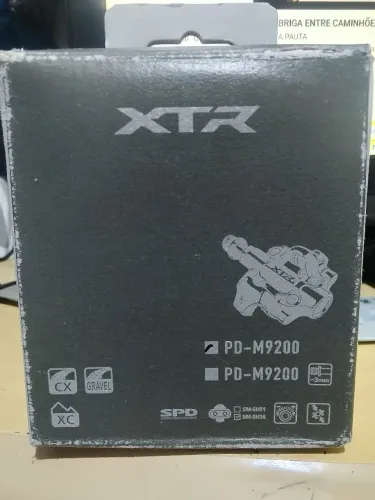 Pedal Shimano XTR modelo 9200 original com nota fiscal e garantia blucycle