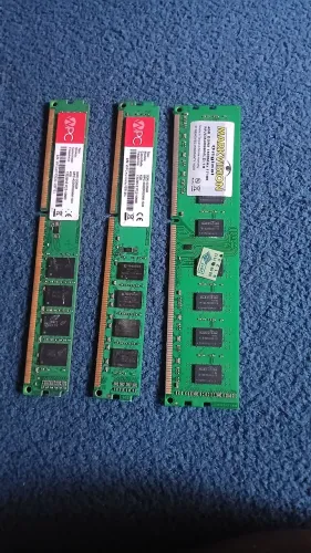 Vende-se memórias 4gb<br>1 memória Markvision DDR3 4 GB 1333 MHz