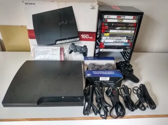 ps3 original usa completo mais jogos
