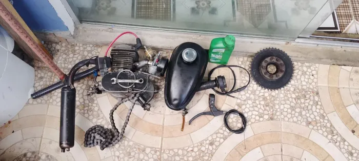 Vendo ou troco kit motorizada travado