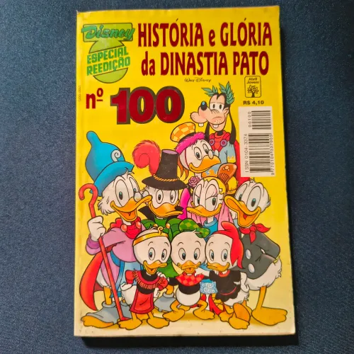 Disney Especial Reedição Nº 100 - História e Glória da Dinastia Pato (Abril, 1997)