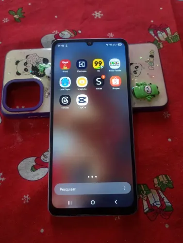 Samsung A7 rose em perfeito estado com 3 meses de uso