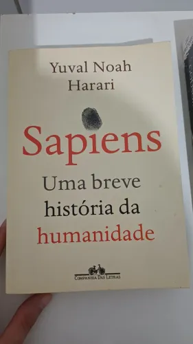 Livro Sapiens 