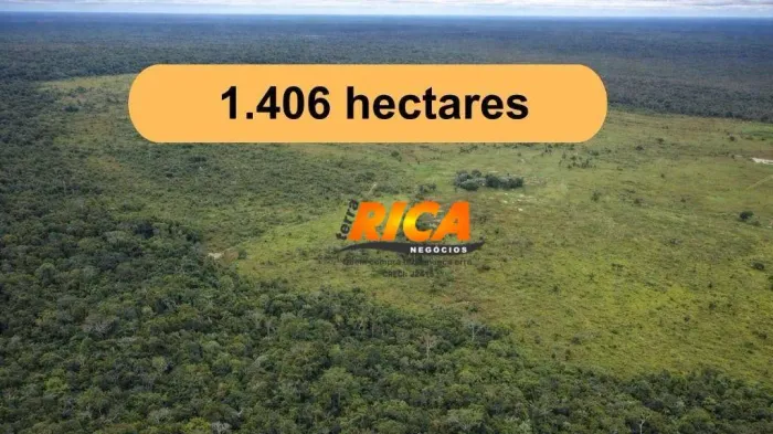 Vende-se Fazenda 1.406 Hectares por R$ 11.800.000 - Área rural de Humaitá - Humaita/AM