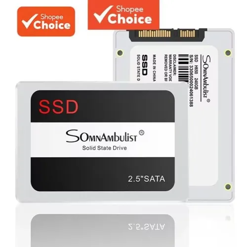 SSD SATA SONAMBULIST 256GB - 100% SAUDÁVEL