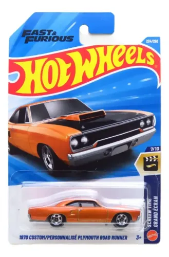 Hot Wheels 1970 Plymouth Road Runner - Velozes E Furiosos