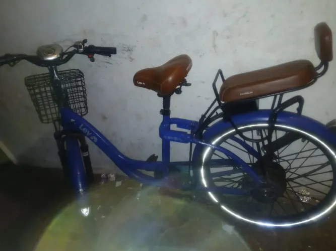 Bicicleta elétrica L Plus documentada pra sair logo
