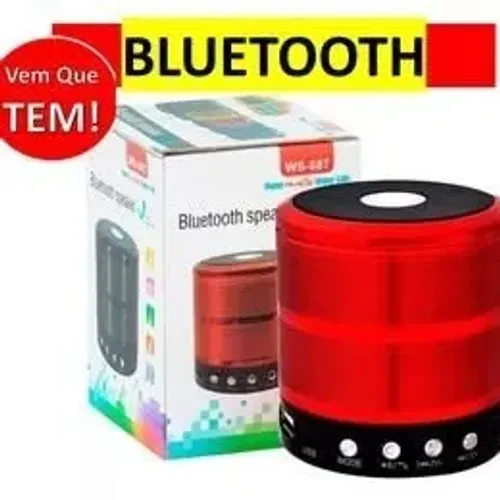 Mini Caixa de Som Portátil Bluetooth KA-887 - Kapbom