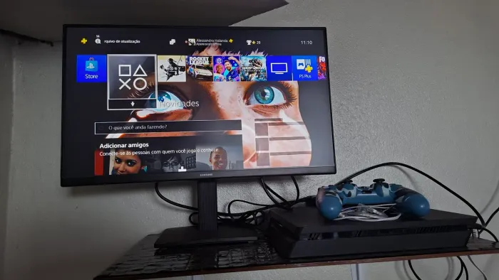 Vendo ou troco setup completo ps4