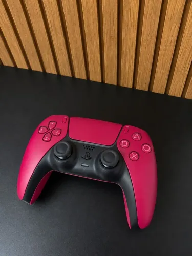 Controle Sony DualSense PS5, Sem Fio, Cosmic Red