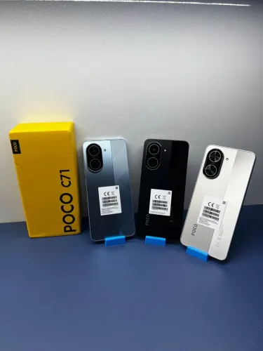 Xiaomi Poco C71 64/03- Preto Azul Dourado Entregamos Grátis 