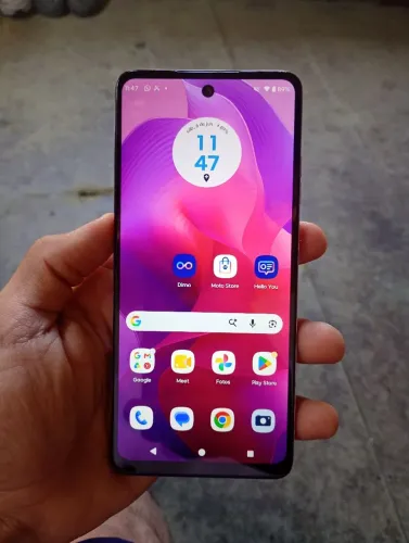 Motorola Moto G24 Rosa 128GB + 4GB RAM - Tela Impecável!