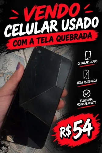 Vendo celular usado para retirara de peças 