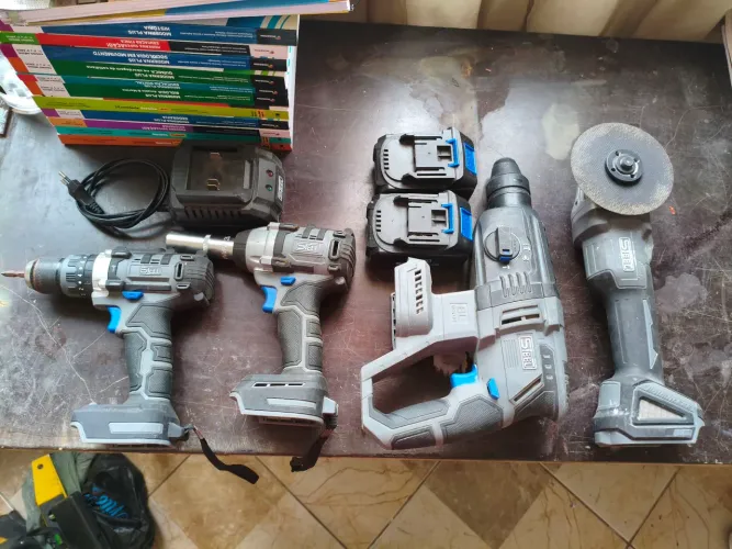 Kit ferramentas a bateria BRUSHLESS