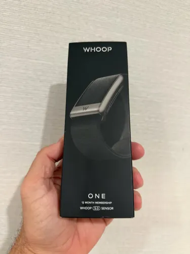 Whoop one preta a pulseira smart mais top e mais famosa do mercado - nova e lacrada