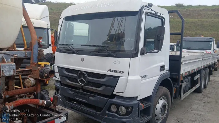 Mercedes-Benz Atego Atego 2430 6x2 2p (diesel)(E5) 2022/2022 Vamos Seminovos Pinheirinho