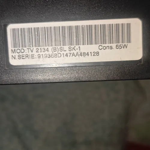 Placa principal e TRC Tv SEMP ultra slim