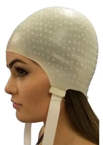Touca para mechas de silicone com regulagem