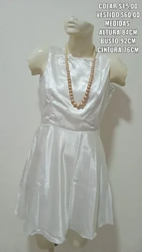 Look completo vestido+colar