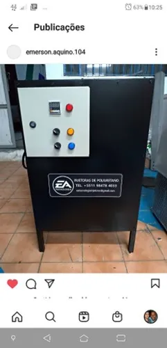 Aquecedor para moldes de alumínio