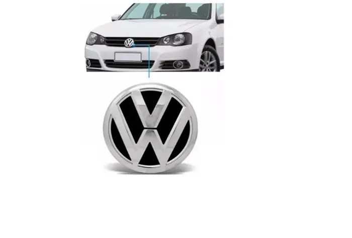 Emblema Cromado Grade Radiador Golf 2008 2009 a 2012 2013 