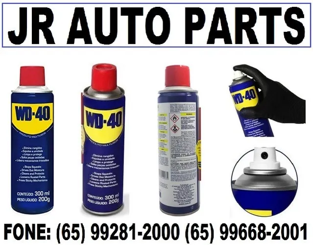 Wd-40 Spray Produto Multiusos 300 Ml Automotivo