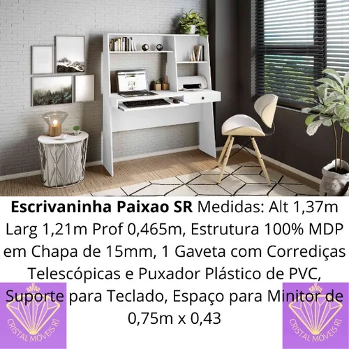 Escrivaninha Paixao Branco SR