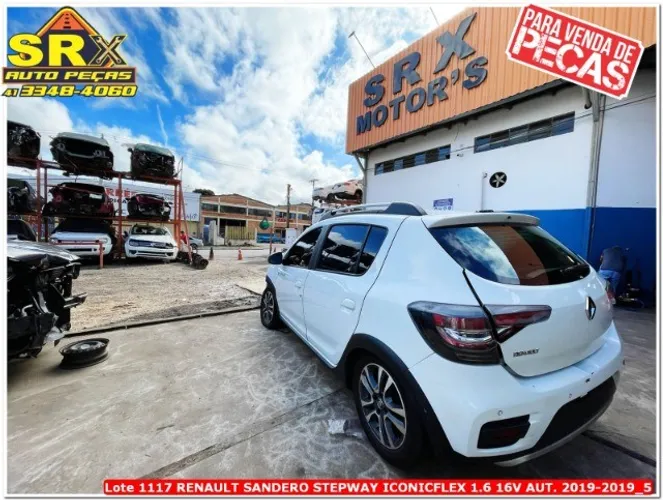 sucata sandero stepway