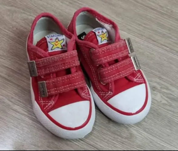 Tênis ALL Star unissex vermelho número 22