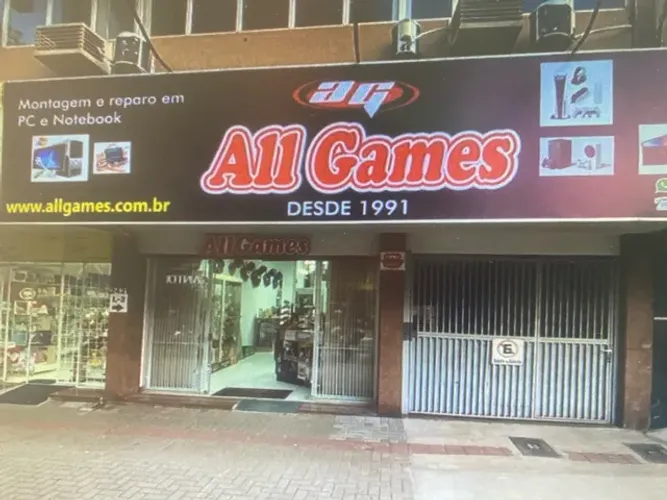 Loja de vídeo games