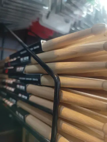 Baqueta vic firth 5a American hickory zero bala par