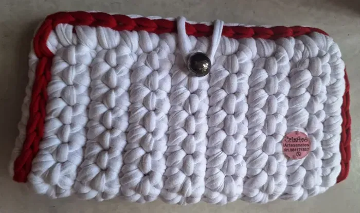 Carteira de croche