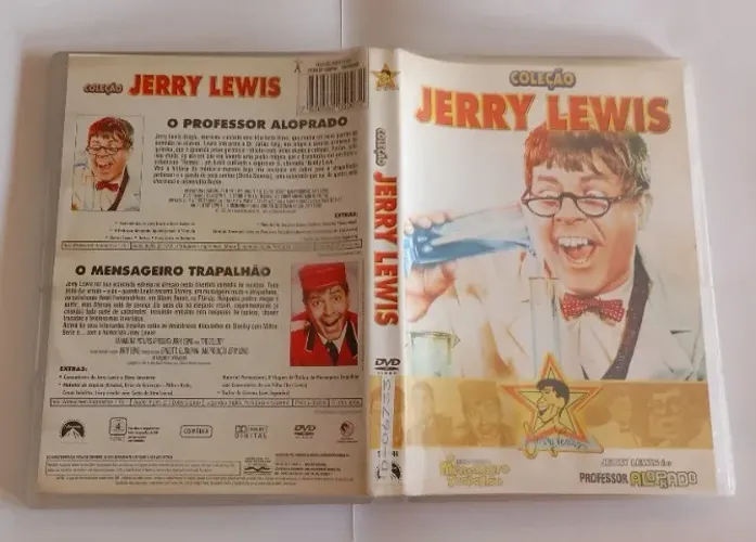 DVD Duplo Coleção Jerry Lewis (02 Filmes) Original