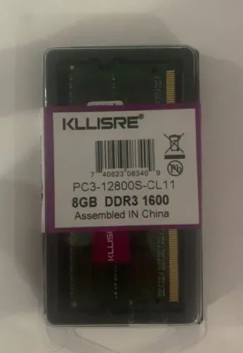 Memoria ddr3 Notebook  Ddr3 8gb R$139