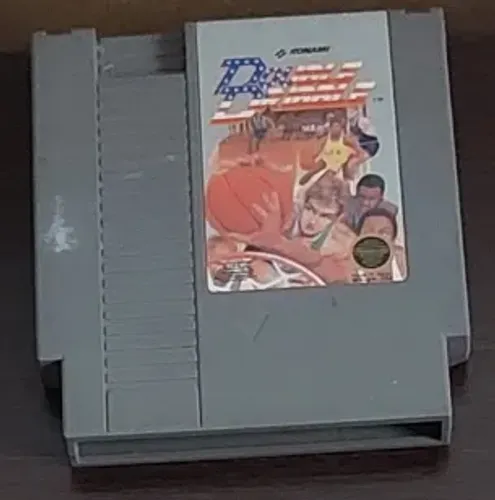 Cartucho Jogo Double Drible Original Nes Nintendinho