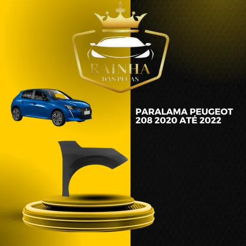 Paralama Peugeot 208 2020 até 2022