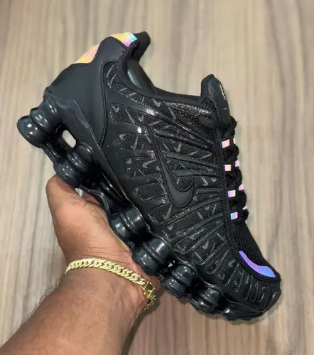 Nike Shox R4 Preto - 12 molas