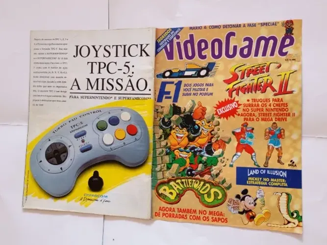 Revista Videogame Ano 3 Nº 26 Battletoads