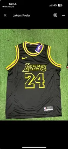 Camisa Lakers Preta Kobe