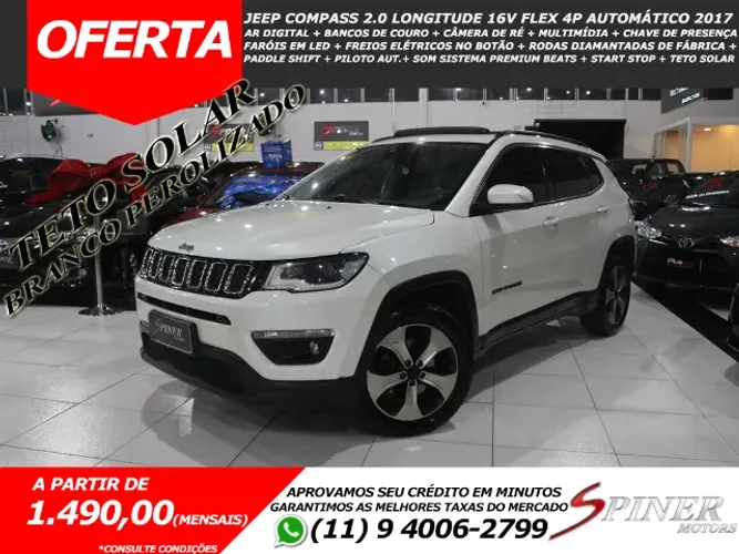 Jeep Compass Longitude 2.0 4X2 Flex 16V Aut. 2017