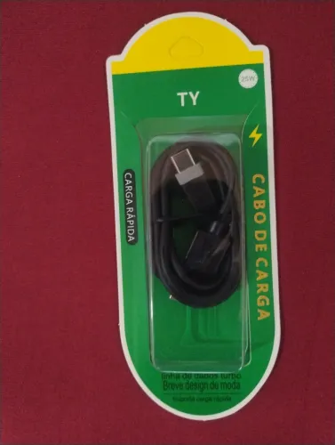 Cabo de Carregamento Rápido TY TIPO C