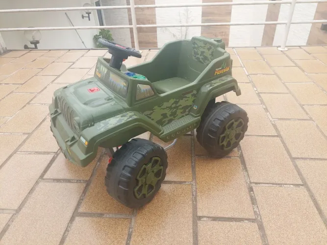 Carrinho de Pedal Ecojipe Patrulha Florestal Bandeirante
