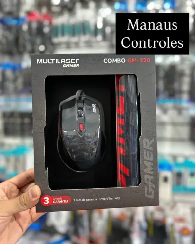 Kit mouse e Mousepad Promoção 