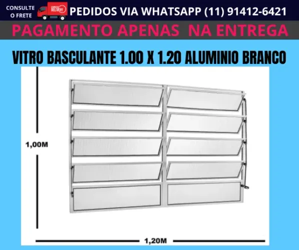 Vitro 2 seções - grande cod pv3