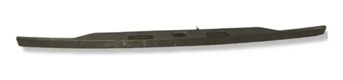 Moldura Tampa Traseira Luz Placa Land Rover Evoque 2013 2015 Prata