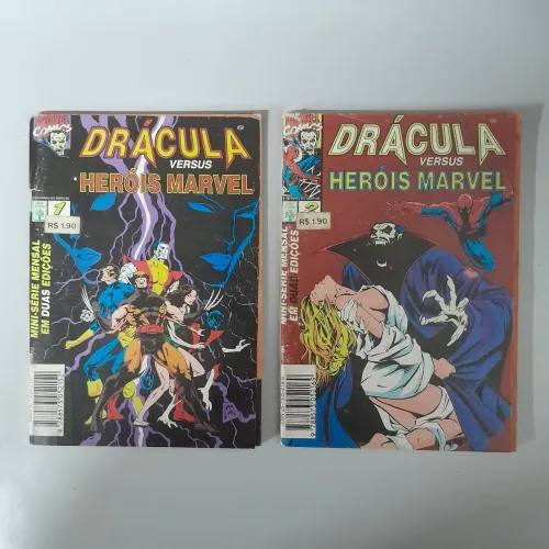 Drácula versus Heróis Marvel 1 e 2 (1995)